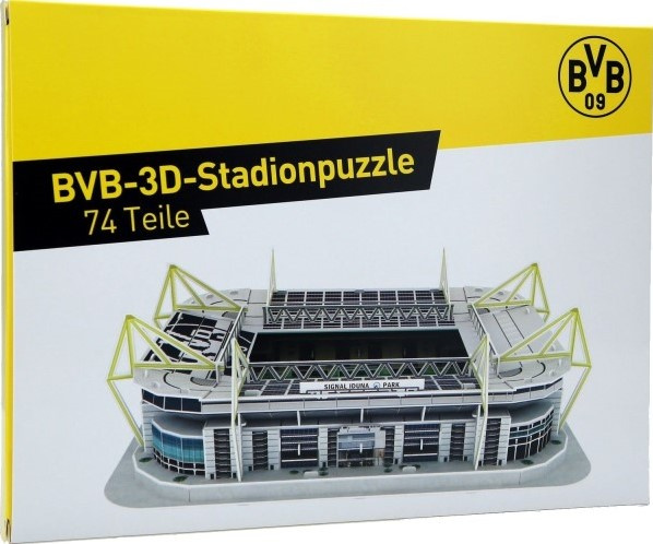 BVB 3d-puzzel borussia dortmund 36,7 cm foam geel 76-delig - Afbeelding 3