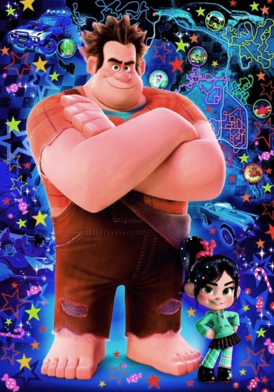 Clementoni puzzel 3d-vision disney ralph 104 stukjes - Afbeelding 2