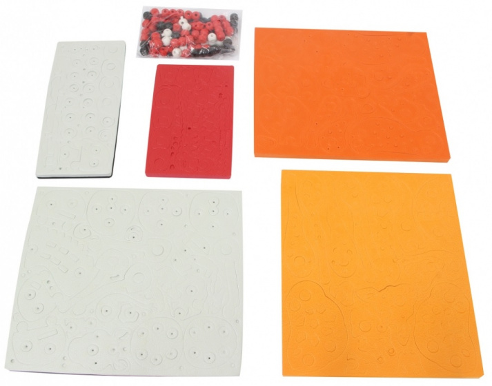 JAMARA 3d puzzelset dieren junior schuim oranje/zwart 351-delig - Afbeelding 2