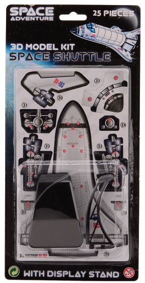 Johntoy 3d-puzzel space shuttle 25-delig - Afbeelding 2