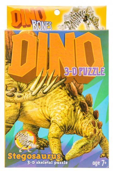 LG-Imports 3d-puzzel stegosaurus 11 x 15 cm karton