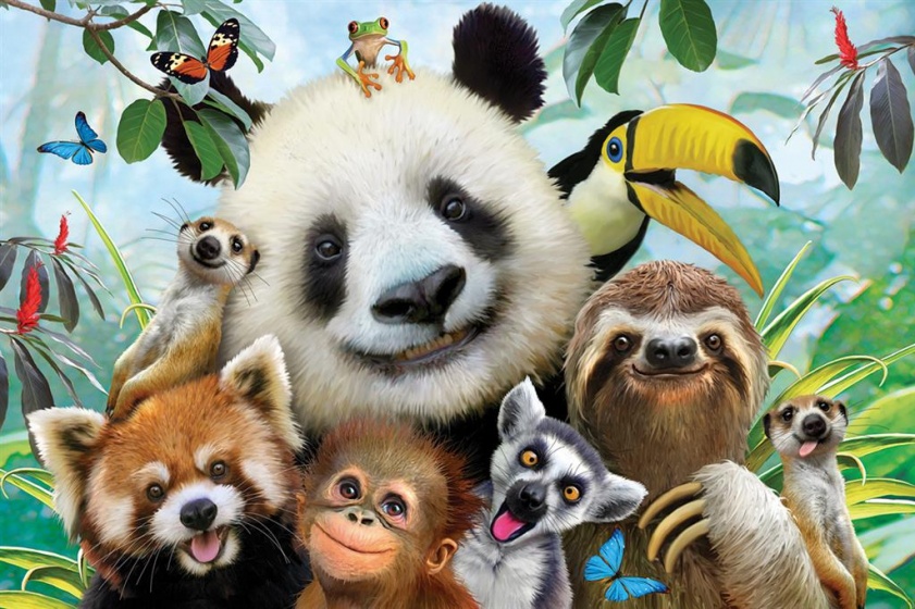 Prime 3D legpuzzel 3d kids dierentuin 63 stukjes - Afbeelding 2