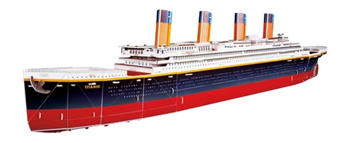Small Foot 3d puzzel de titanic 113-delig - Afbeelding 2