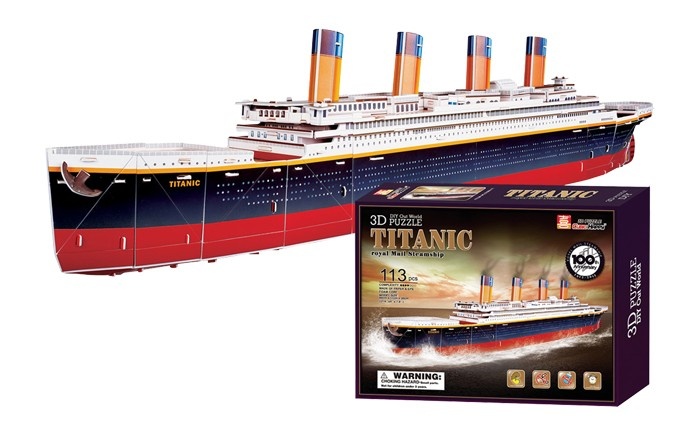 Small Foot 3d puzzel de titanic 113-delig