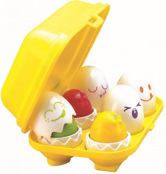 Tomy 3d-puzzel verrassingseieren geel 21,5 cm