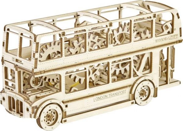 Wooden City houten 3d-puzzel londen bus 23,2 cm