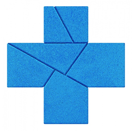 Anker stenen puzzel: kruis