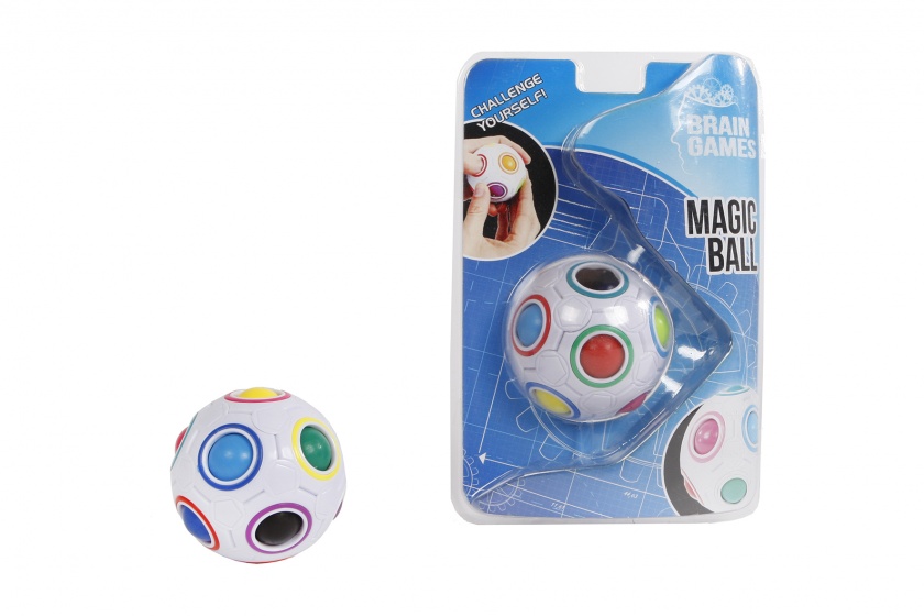 Brain Games breinbreker magische bal 65 mm wit - Afbeelding 2