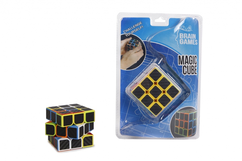 Brain Games breinbreker magische kubus junior 6,6 cm zwart - Afbeelding 2