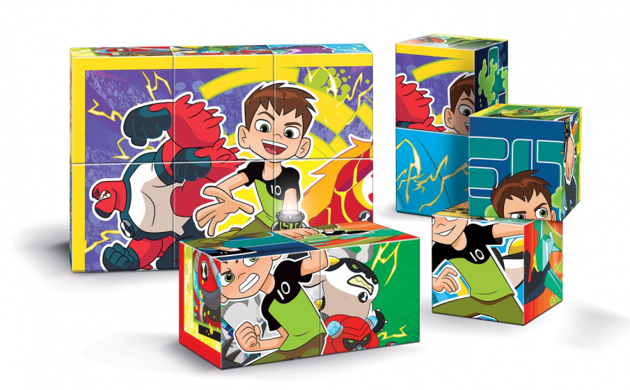 Clementoni blokkenpuzzel ben ten 12 stukjes - Afbeelding 2