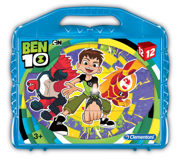 Clementoni blokkenpuzzel ben ten 12 stukjes