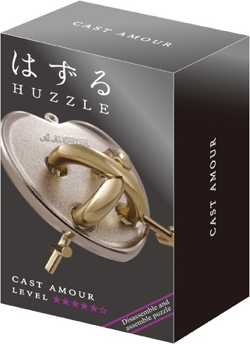 Huzzle breinbreker cast amour zilver/goud - Afbeelding 3