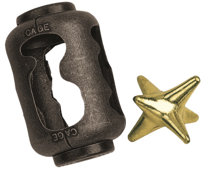 Huzzle breinbreker cast cage zwart - Afbeelding 2