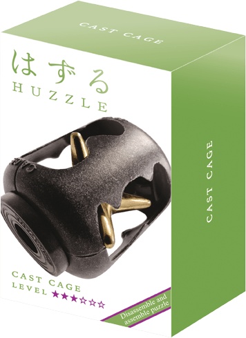 Huzzle breinbreker cast cage zwart - Afbeelding 3