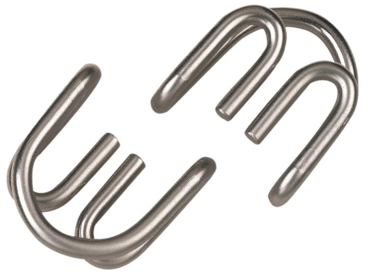 Huzzle breinbreker cast devil 11,8 cm staal zilver - Afbeelding 2