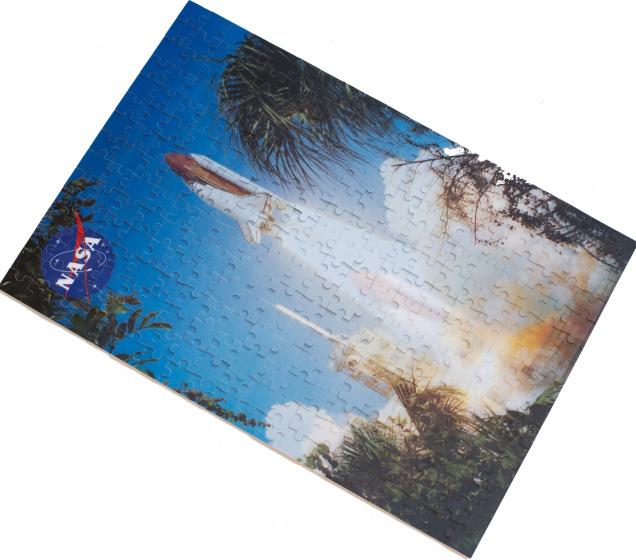 Nasa 3d-puzzel lenticular 48,3 x 33 cm karton blauw 300-delig - Afbeelding 3