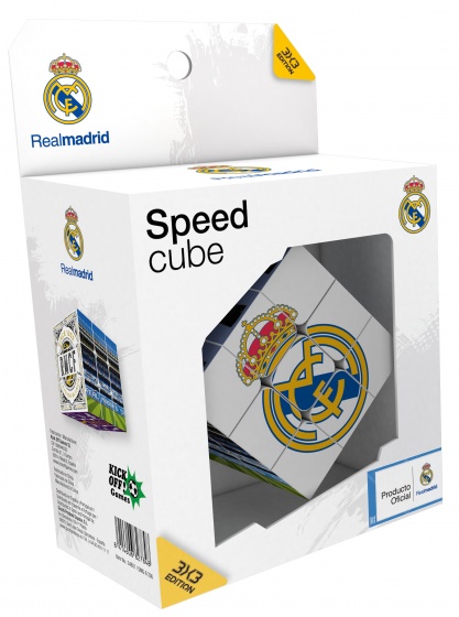 Real Madrid CF kubus speed cube real madrid junior 6 cm - Afbeelding 3