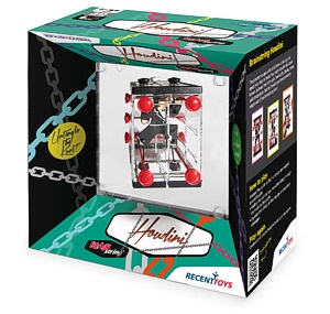 Recent Toys breinbreker brainstring houdini 17,1 cm transparant - Afbeelding 2
