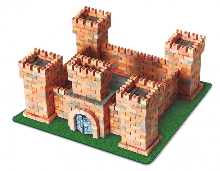 Wise Elk bouwpakket dragon castle junior 28 cm gips 1081-delig
